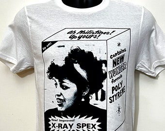 Polistyren - vintage punk rock - Xray Spex - koszulka