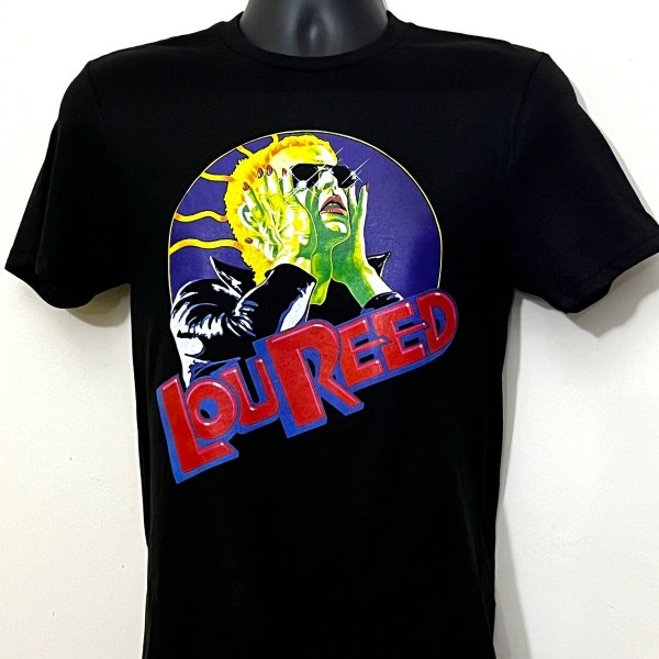 LOU REED vintage style T-shirt - Velvet Underground Shirt - Lou Reed Shirt