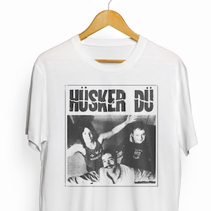 Husker Du - indie punk rock - 80s alternative music shirt