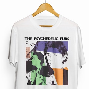 T-shirt The Psychedelic Furs - new wave des années 80 - chemise musique