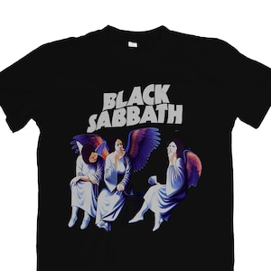 BLACK SABBATH heaven and hell T-shirt - Black Sabbath - Metal - Punk - Music Shirt