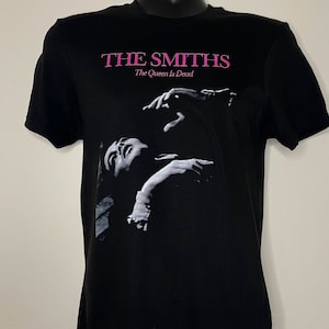 The Smiths Tee - retrô vintage dos anos 80 - a rainha está morta - morrissey