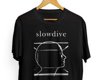 Camiseta de la banda SLOWDIVE Shoegaze de los 90 - Camiseta Slowdive