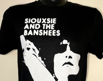 Siouxsie and the Banshees - New Wave Goth Punk - 80er Jahre Musik Band T-Shirt