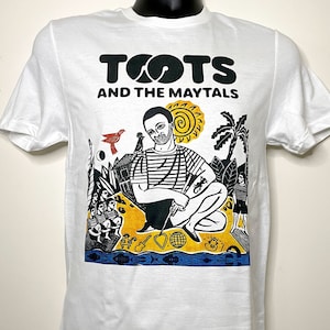 Toots and the Maytals  - Roots Reggae Rock - Ska Vintage Retro Rasta music t-shirt