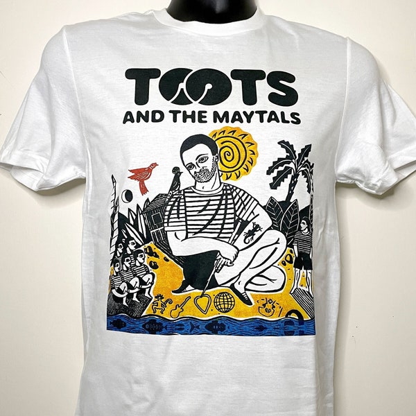 Toots and the Maytals  - Roots Reggae Rock - Ska Vintage Retro Rasta music t-shirt