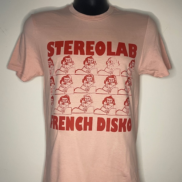 STEREOLAB - electronic indie pop music - music shirt