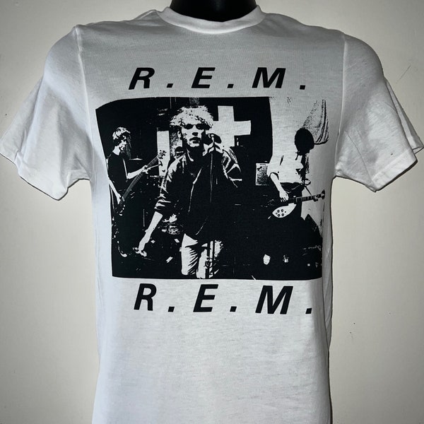 vintage 80s R.E.M. t-shirt - indie rock alternative 90s music T-shrt