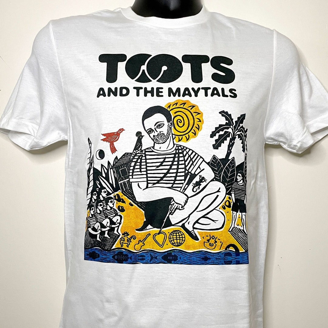 Tシャツ古着　レッド Sサイズ　レゲエ トゥーツ・アンド・ザ・メイタルズ - ルーツ・レゲエ・ロック