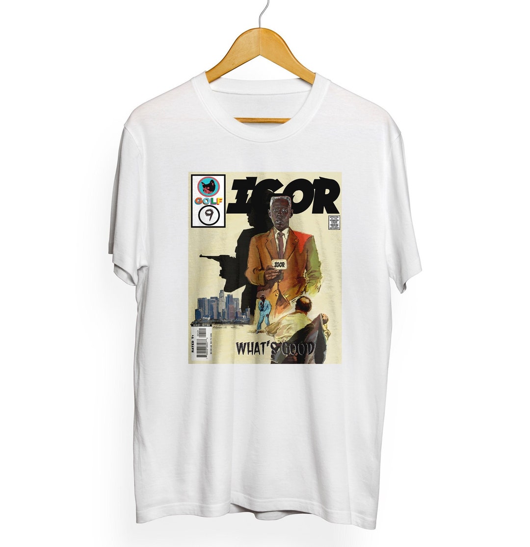 Tyler the Creator Igor Tour Merch T Shirt Golf Wang OFFICIAL MSG