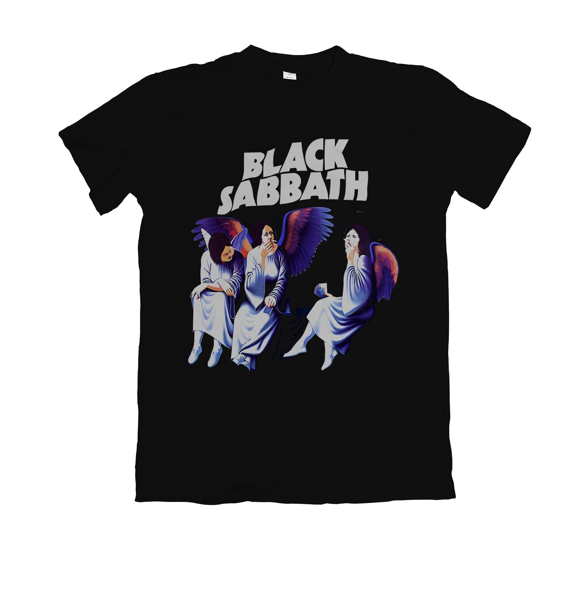 Discover BLACK SABBATH heaven and hell T-shirt - Black Sabbath - Metal - Punk - Music Shirt
