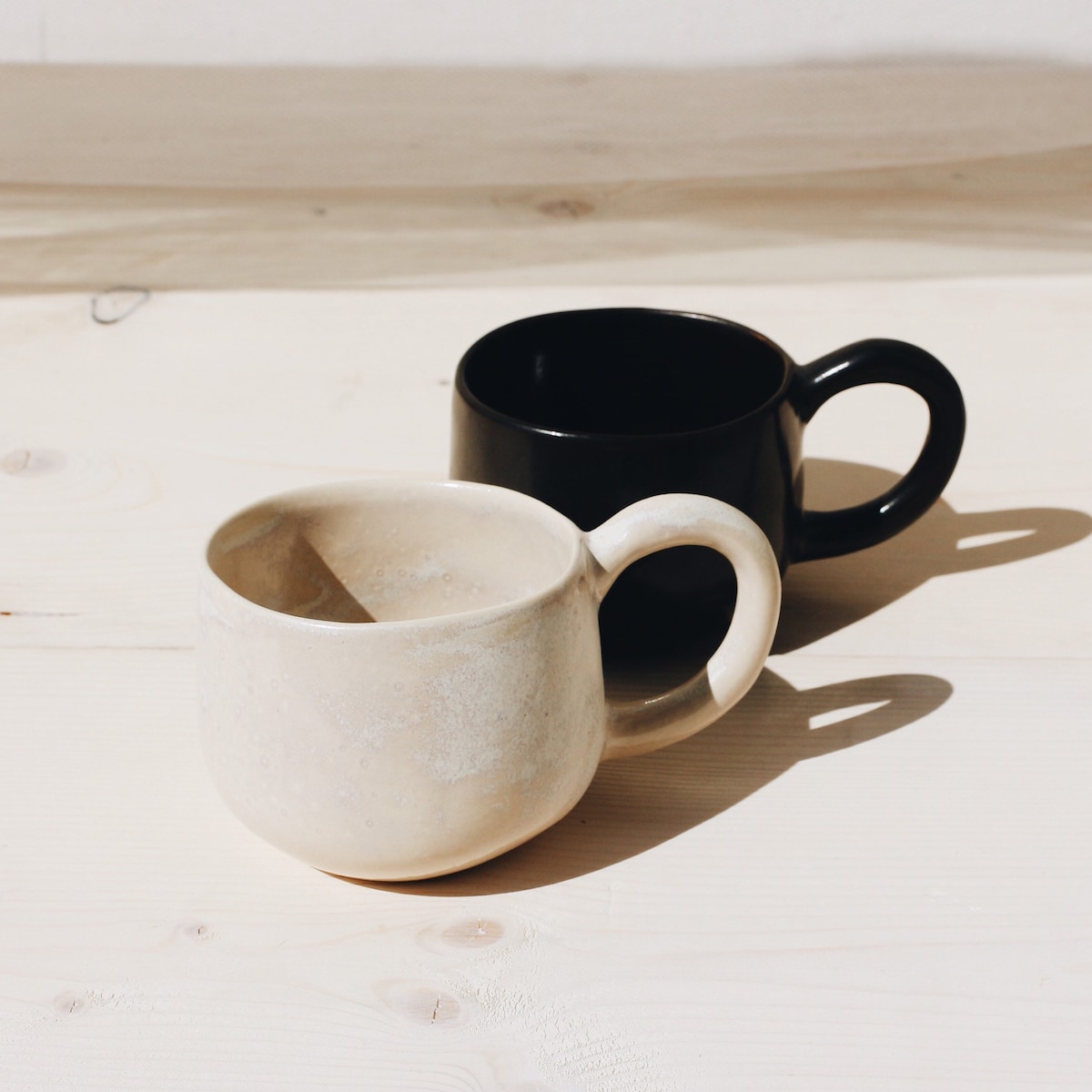 Ceramic Mug Set Of 2 | Pottery Mugs Handmade | Coffee Mugs | Stoneware Mug | Wide Mug | Ceramics | | Tea Mug | Large Mug | Ceramics