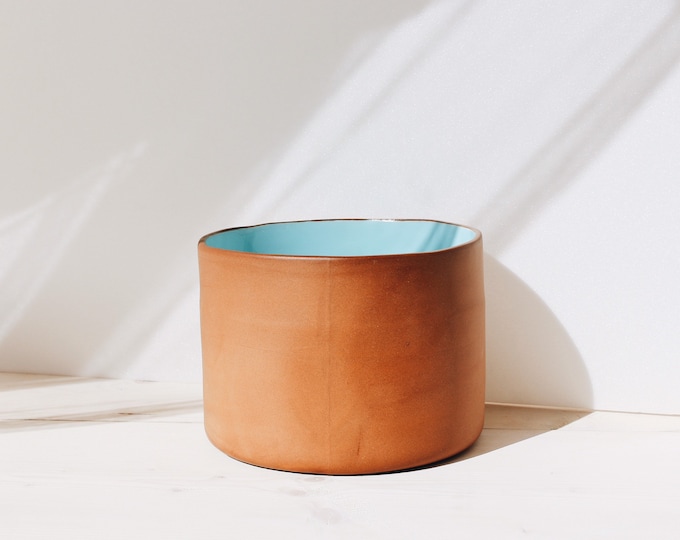 Ceramic Plant Pot | Handmade Pottery | Ceramic Planters | Homeware | Plant Pots | Stoneware Planters | Minimalist Ceramics | Terracotta Pots