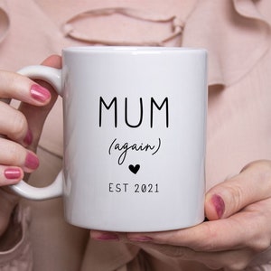 Mothers day gift, mug for new Mum, Mum again mug, personalised Mum mug, new Mum, first Mother's day, mug for wife, Mum mug, Mother's Day