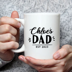 Father's Day gift, mug for new Dad, Dad mug, personalised Dad mug, new Dad, first Father's day, mug for husband, Father's day gifts, Dad mug