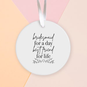 Bridesmaid gifts, bridesmaid proposal, will you be my bridesmaid, bridesmaid gift, bridesmaid ornament
