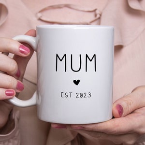 Mug for new Mum 2023, Mum mug, personalised Mum mug, new Mum, first Mother's day, mug for wife, Mother's day gift