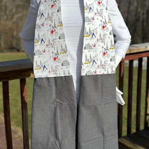 Paris Kitchen Towel Scarf / Tea Towel Boa / Free Domestic Shipping