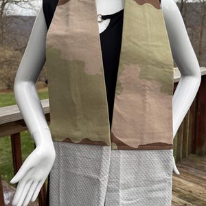 Camo Kitchen Towel Scarf / Tea Towel Boa / Free Domestic Shipping