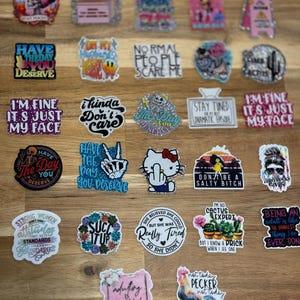 Snarky Bogg Bag Charm: Funny Inappropriate Beach Bag Pop In Bit image 7