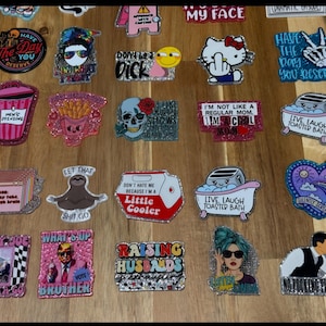 Snarky Bogg Bag Charm: Funny Inappropriate Beach Bag Pop In Bit image 6