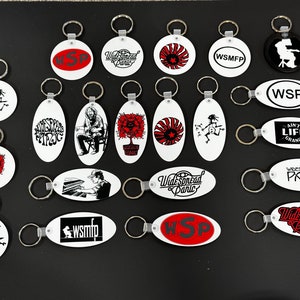Widespread Panic / WSMFP / WSP / Cover Songs Band / Mikey Houser / JB Silhouette / Keychain