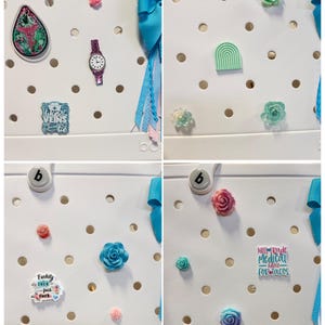 Bogg Bag Charms READY TO SHIP Sets Pre-Made Sets Flowers Bows Coquette Butterfly Summer Pop Ins Bit Beach Summer Bag