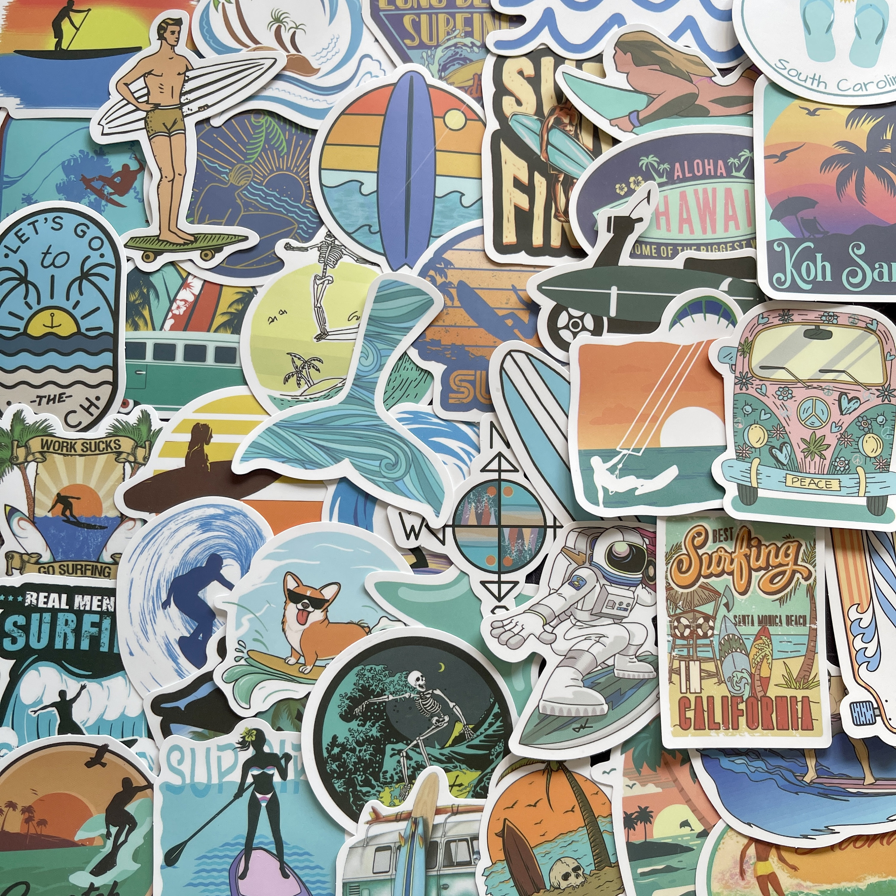 Hawaiian Island Creations Mermaid Vinyl Sticker – HIC Hawaii Surf Decal