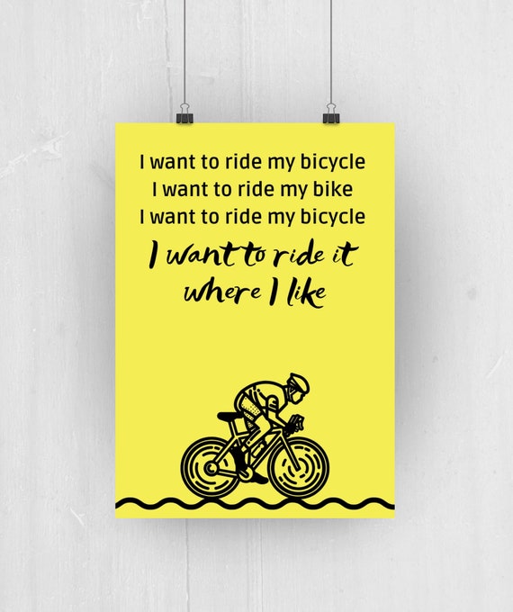 i learned to ride a bike