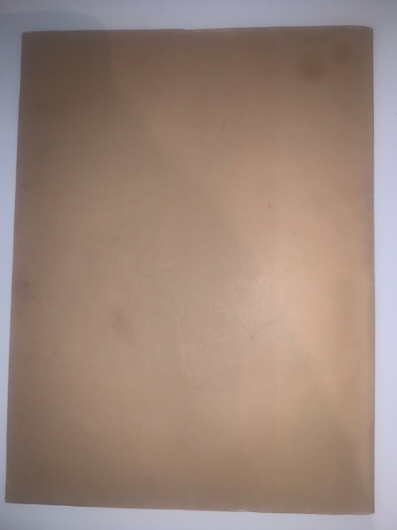 May include: A plain, light brown cardboard sheet.