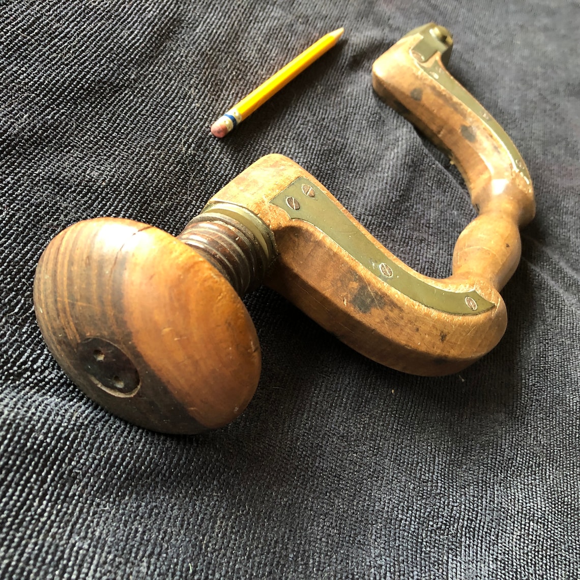 Antique Brace Hand Drill Mid 1800s Etsy