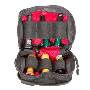 Grizzly Stockente - Duck Call Tasche. Robuste, robuste Nähte. Trägt 6 Enten-, Vogel- oder Tierrufe, Zahnradtasche