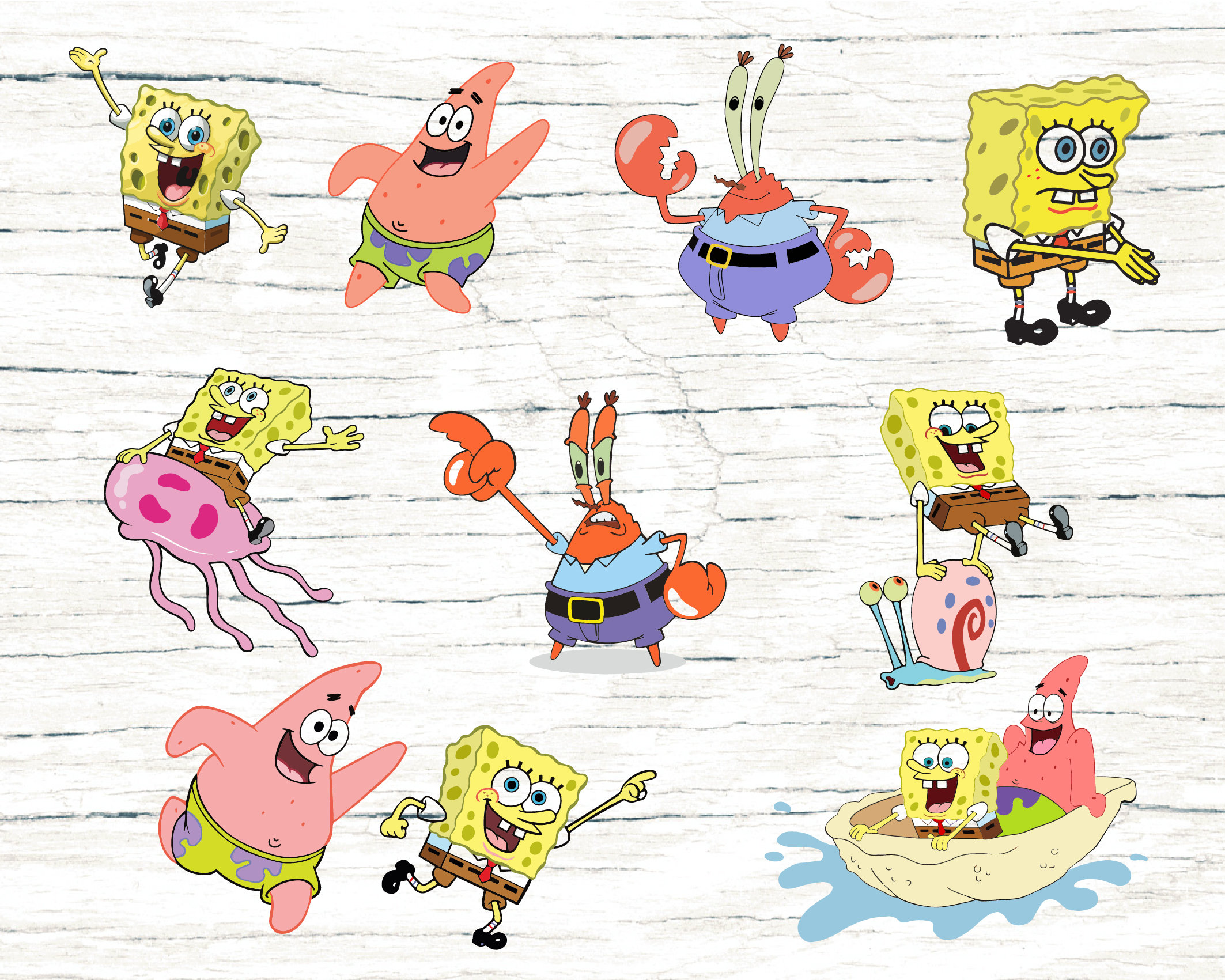 Download Spongebob Cliparts Spongebob Svg Spongebob Printable | Etsy