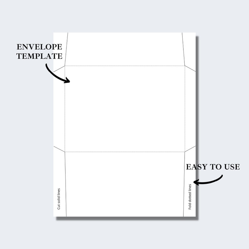 Printable Birthday Card With Envelope Template Candle Etsy printable-birthday-card-with-envelope-template-candle-etsy