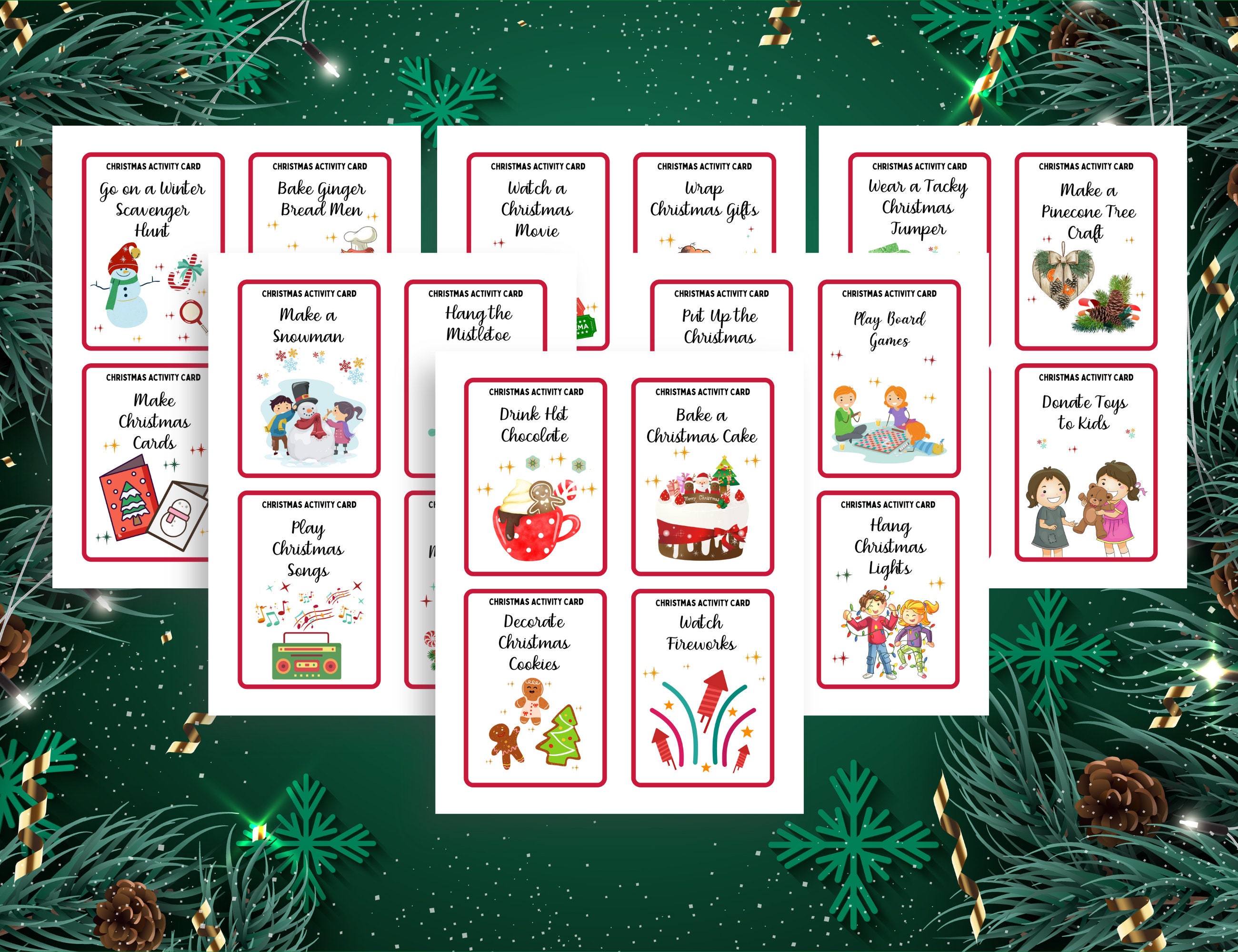 32-printable-christmas-advent-activity-cards-fun-advent-ideas-etsy-uk
