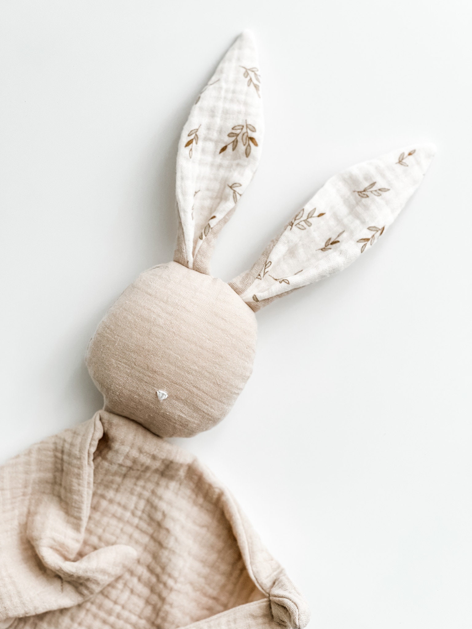 baby bunny comforter blue stripe