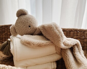 Teddy Bear Comforter Baby Lovey