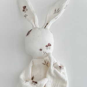 Personalised Baby Comforter Baby Lovey Baby Bunny Comforter Baby Cuddly Toy Baby Shower Gift