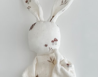 Personalised Baby Comforter Baby Lovey Baby Bunny Comforter Baby Cuddly Toy Baby Shower Gift