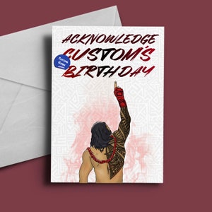 Wrestling Karte - Wrestling Geburtstagskarte - Tribal Geburtstagskarte - Römische Geburtstagskarte - Pro Wrestling Karte - Lustige Geburtstagskarte