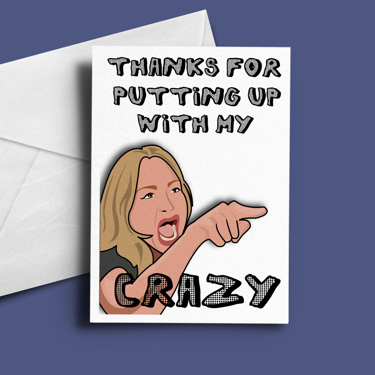 Woman Yelling At Cat Funny Valentines Card Meme Card Etsy