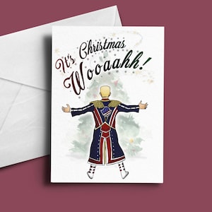 Wrestling Karte - Lustige Weihnachtskarte - Wrestling Weihnachtskarte - Cody - Alptraum - Amerikanisches Weihnachten - Weihnachtskarte - Woah