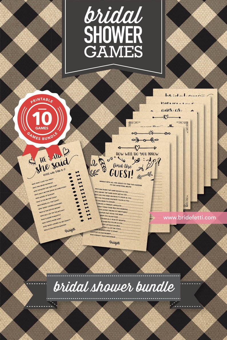 Printable Bridal Shower Games, Famous Couples Love Match Game, INSTANT ...