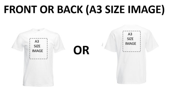 Custom Printed Personalised T-shirts 