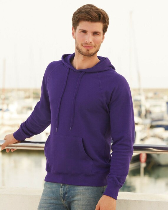 fruit of the loom lightweight hooded sweat