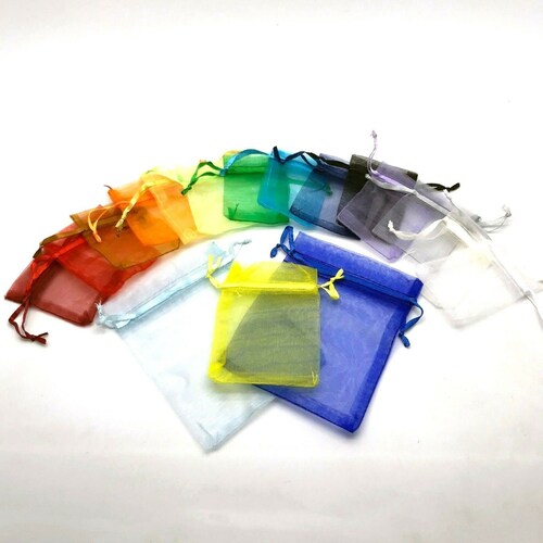 25 LUXURY Organza Gift Bags Jewellery Pouches Wedding Party Etsy UK