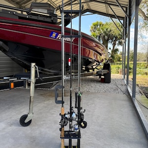 Okee angler fishing pole holder and carrier***Great way to carry and store your rods and reels***