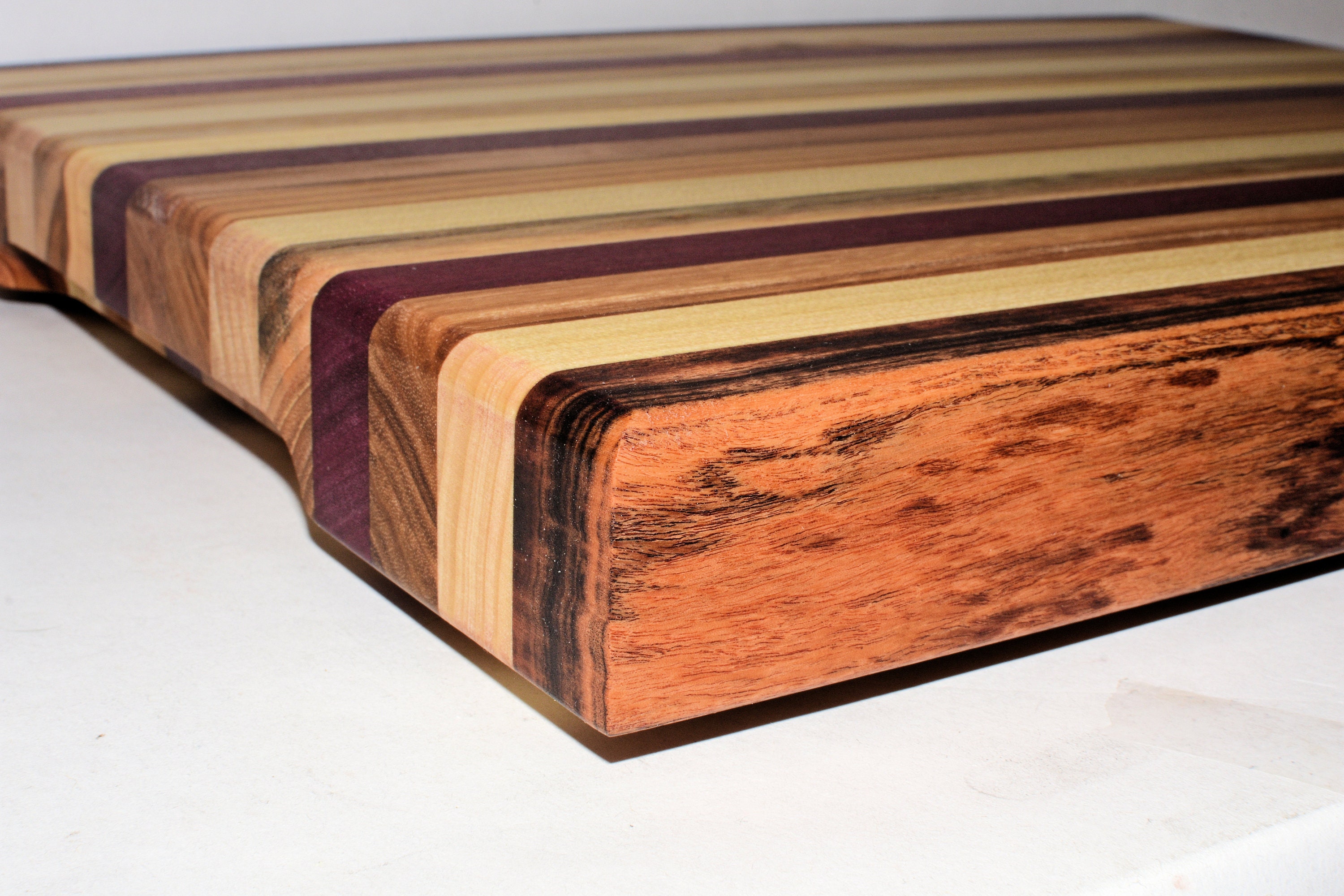 Hardwood Cutting Board food safe finish meat cheese bread Etsy