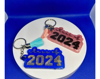 Graduation Keychain Class of 2024