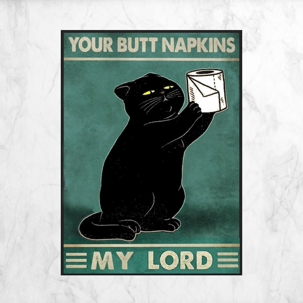 Your Butt Napkins My Lord - Etsy